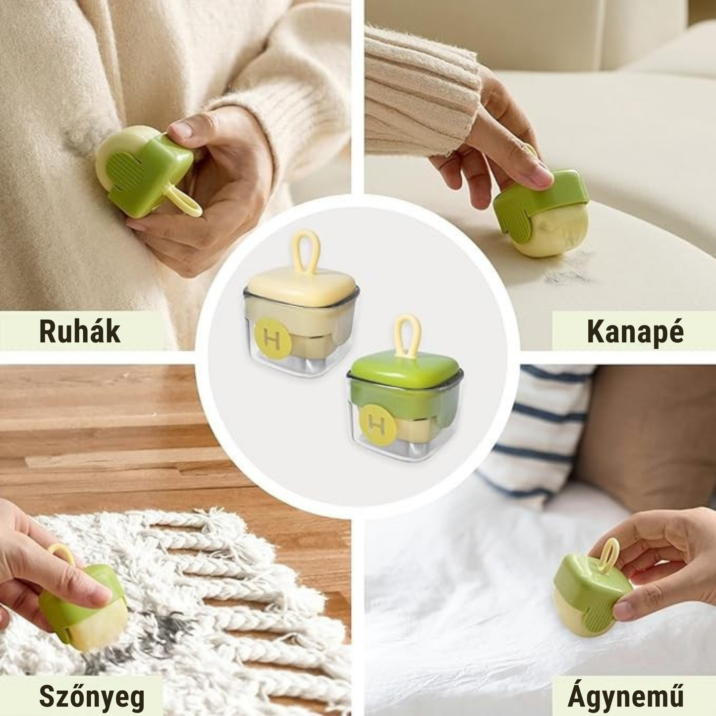 Szösz és szőr eltávolító henger